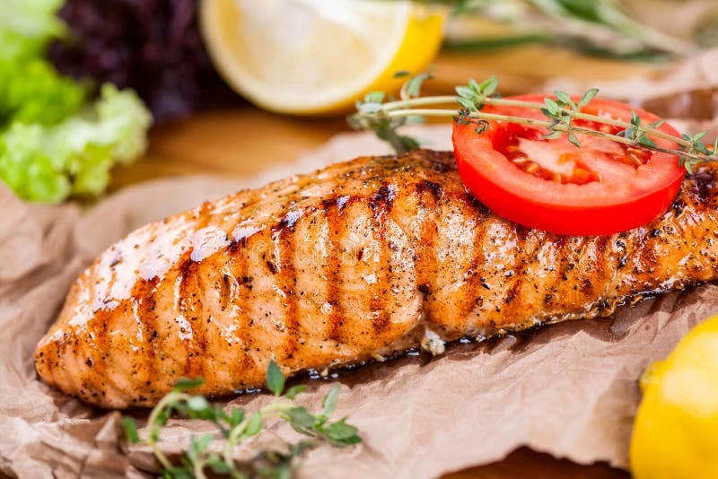 Стейк Семги на Гриле!! 🐟🍽🍸Для ценителей изысканного вкуса! 😊