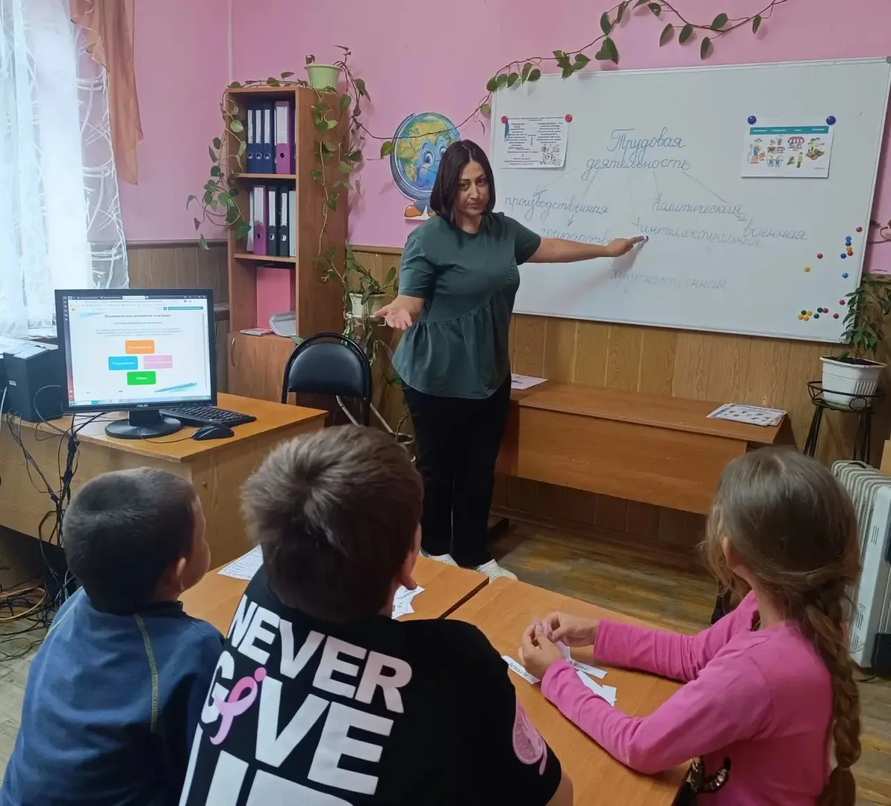 🎓Провели занятие по финансовой грамотности: говорили об экономической активности и раз...