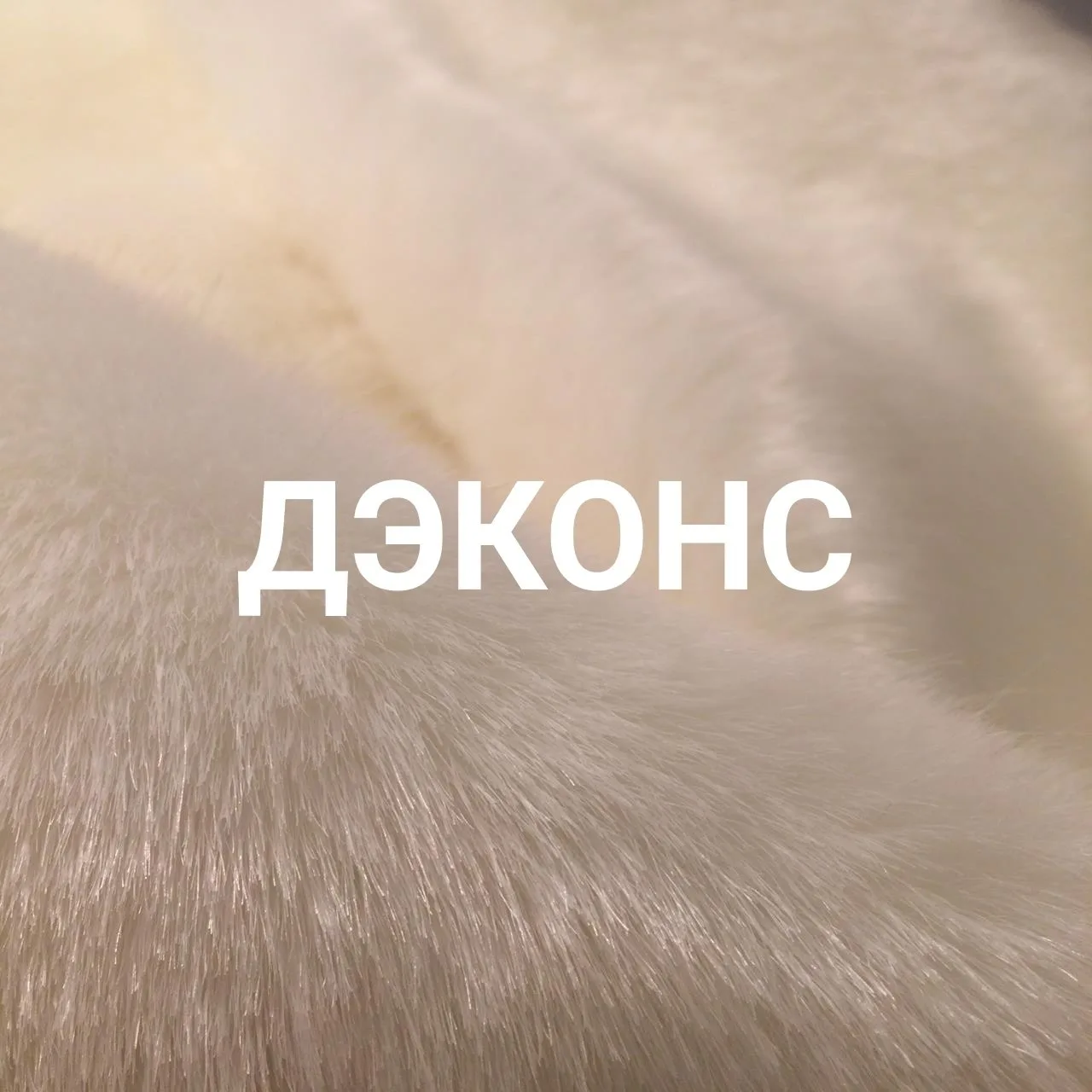 ✏️ Искусственный Мех | Ткани | ДЭКОНС: Белый мех Норка для верхней одежды, головных убо...