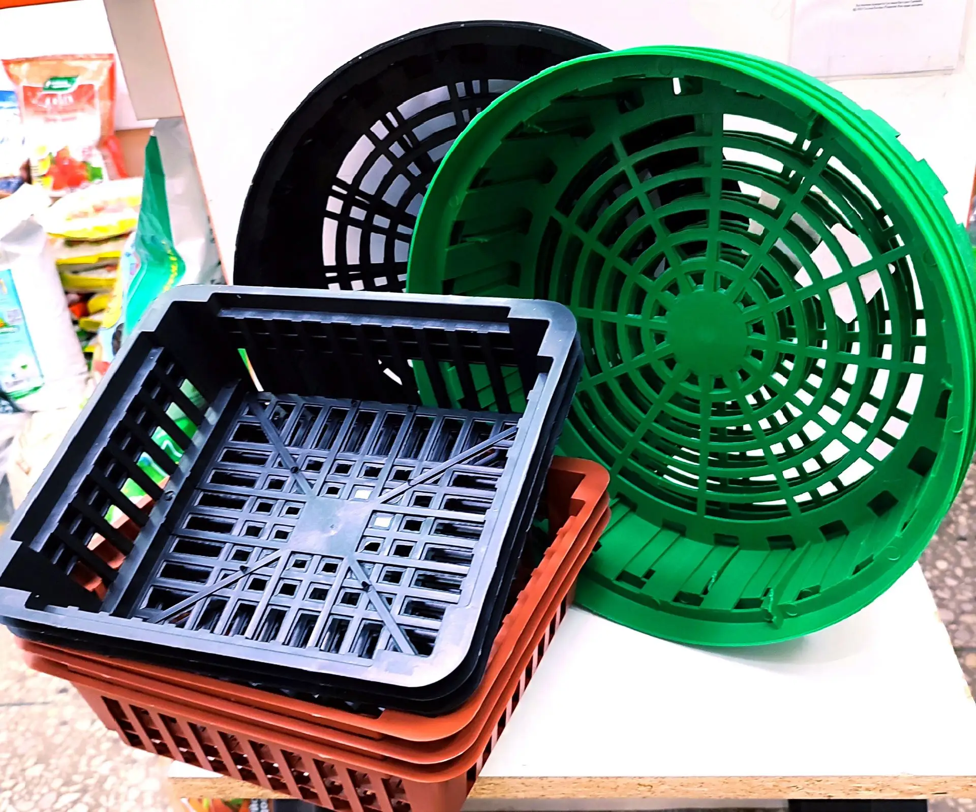 В продажу поступили корзинки для луковичных - от 64 руб