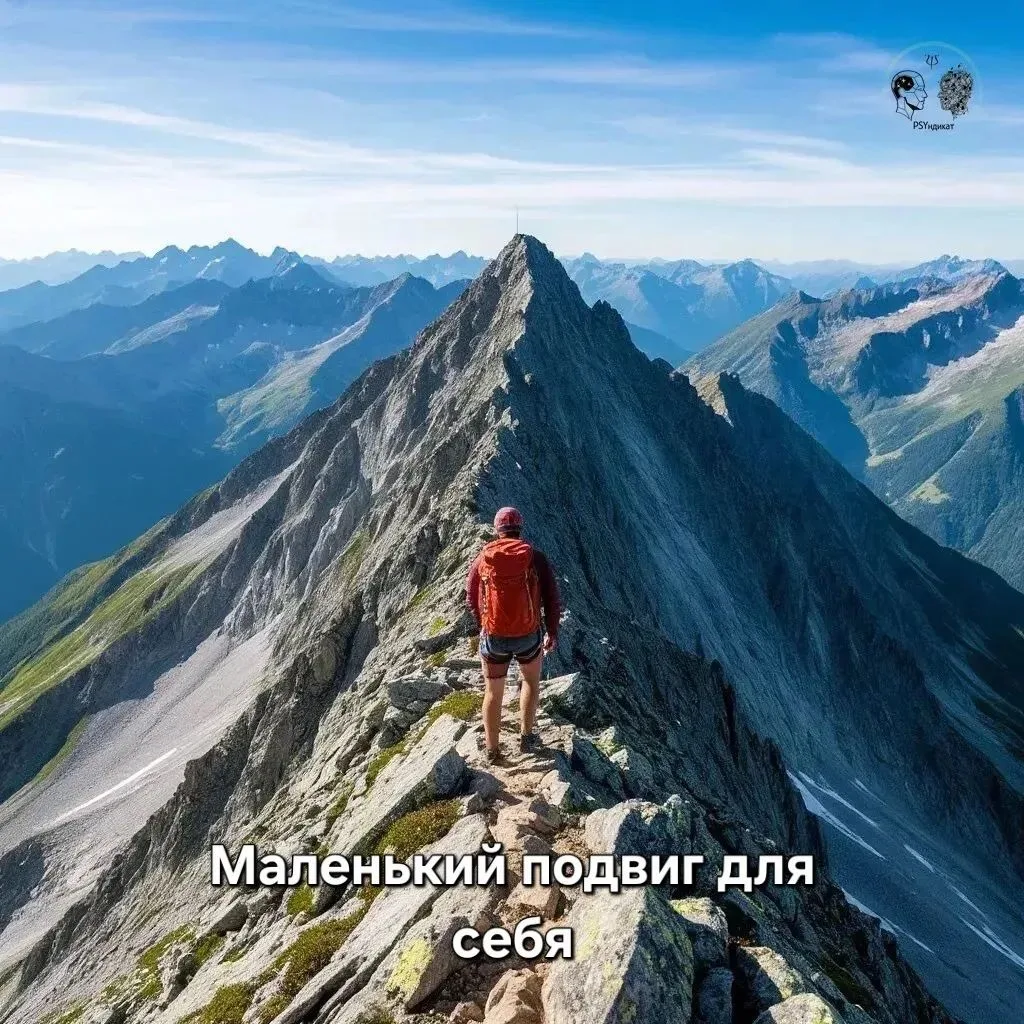 Маленький подвиг для себя 🙌