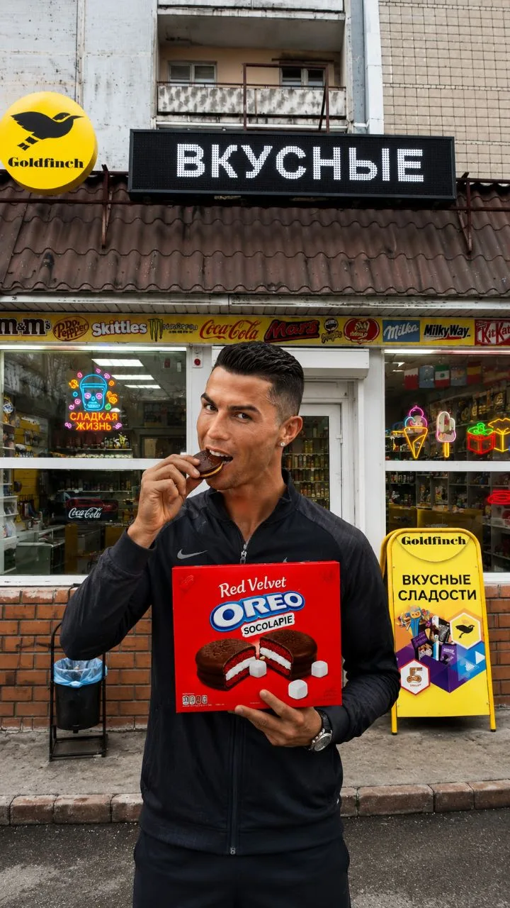Криш на читмиле, или Что Роналду забыл в Goldfinch? 🍫⚽