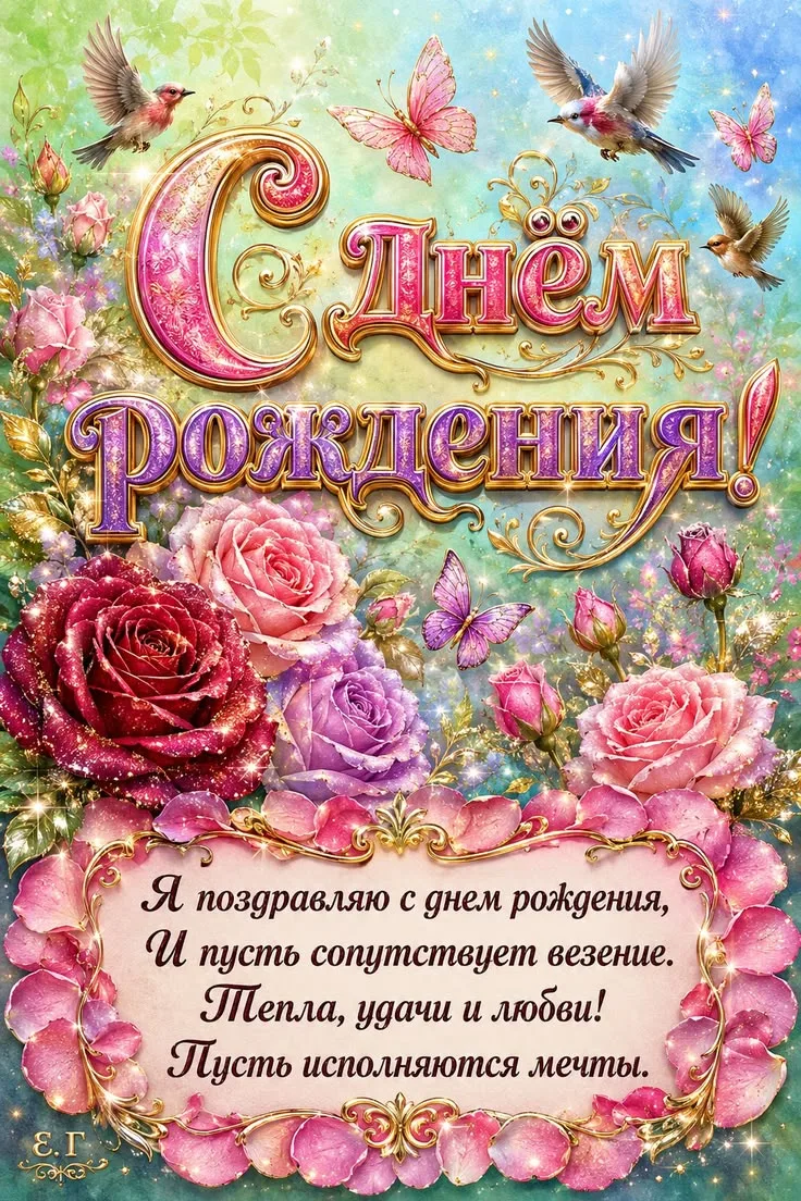 Поздравляем с Днём рождения! 🎂🎁