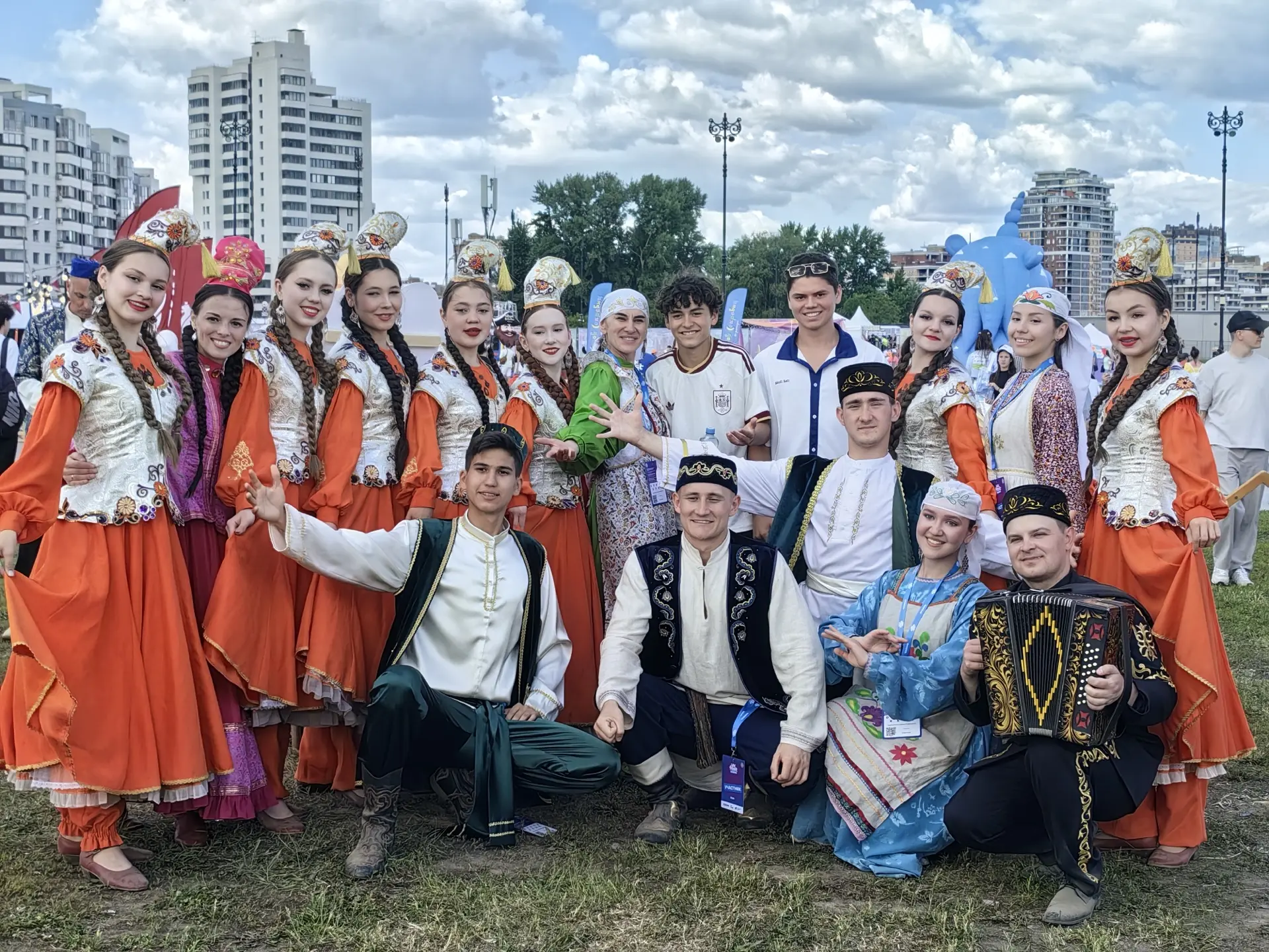 Казань встретила начало фестиваля!