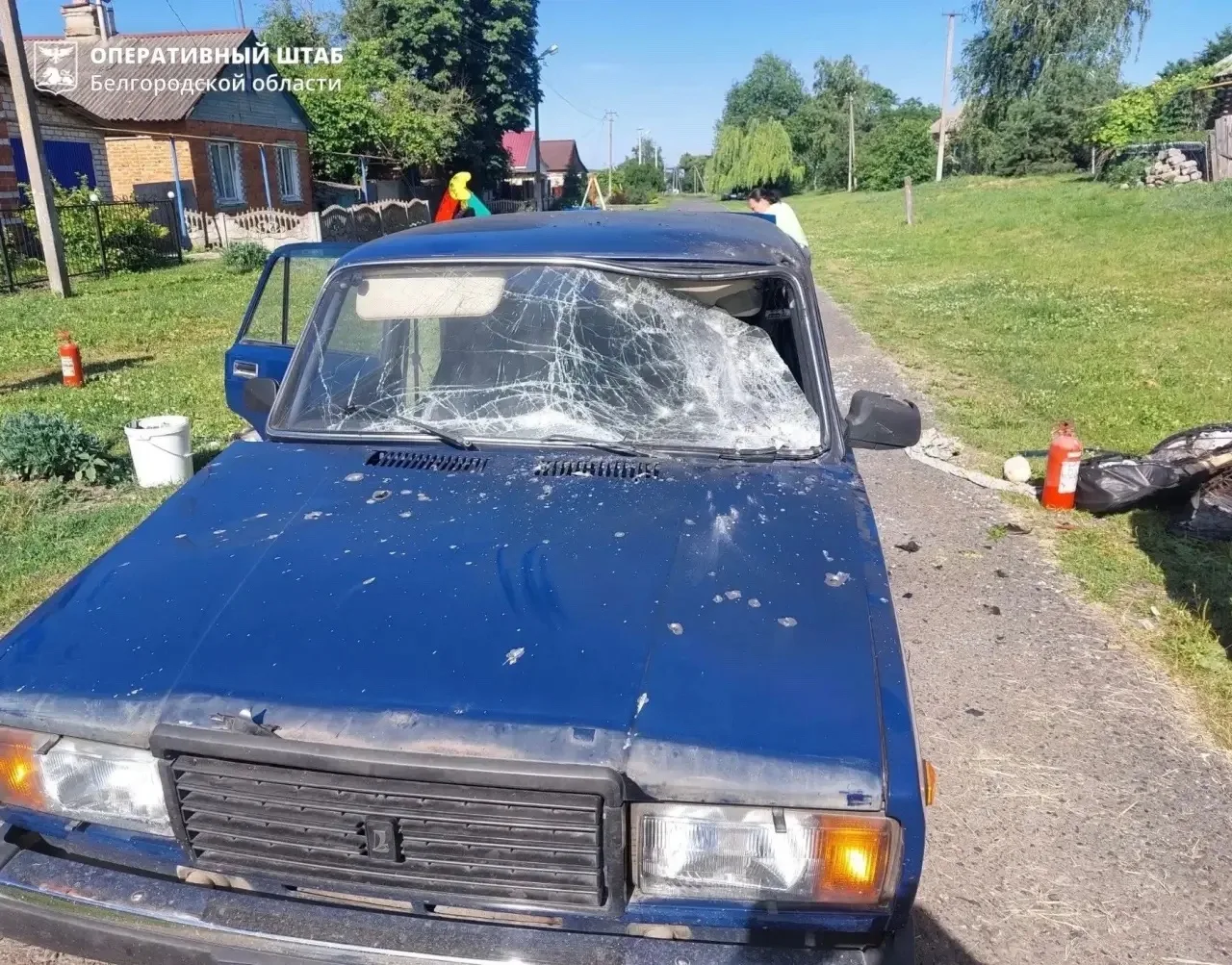 ⚡️В Красной Яруге пострадал мирный житель