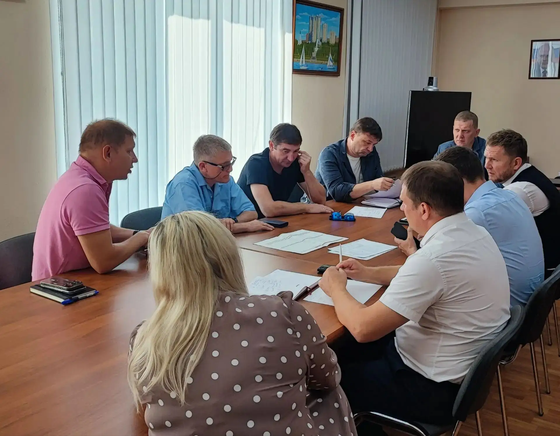 Рабочее совещание по вопросам вывоза ТКО на правобережье