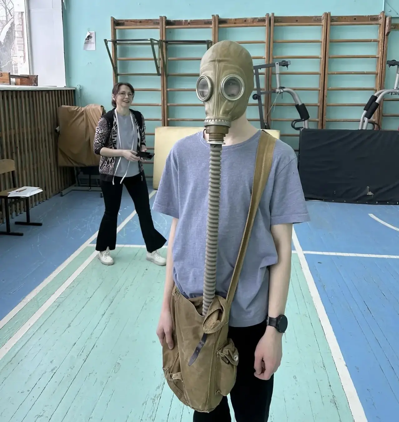 Один день из армейской жизни 🪖  В пятницу в Лицее состоялась захватывающая военно-спортивная игра, в