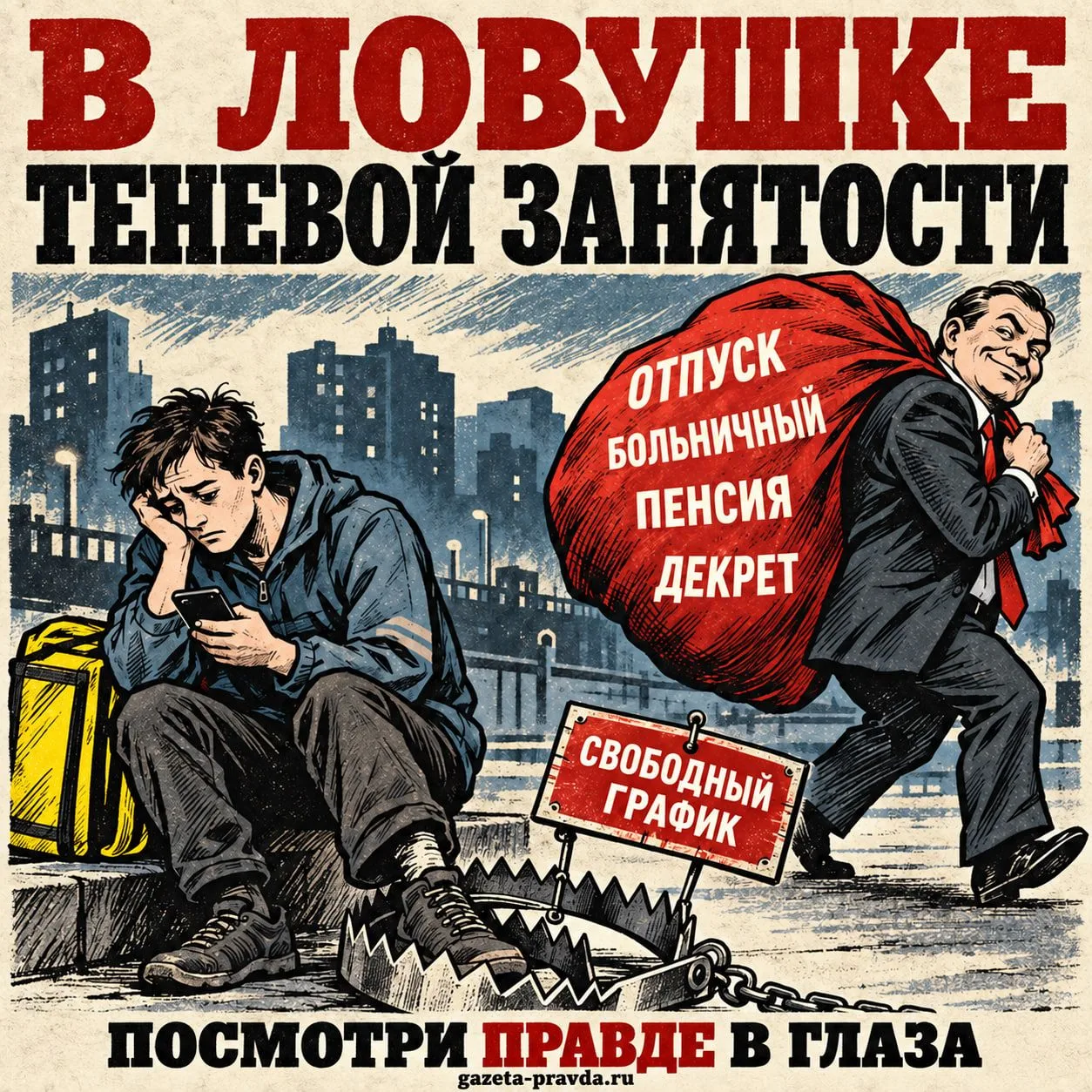 В ловушке теневой занятости