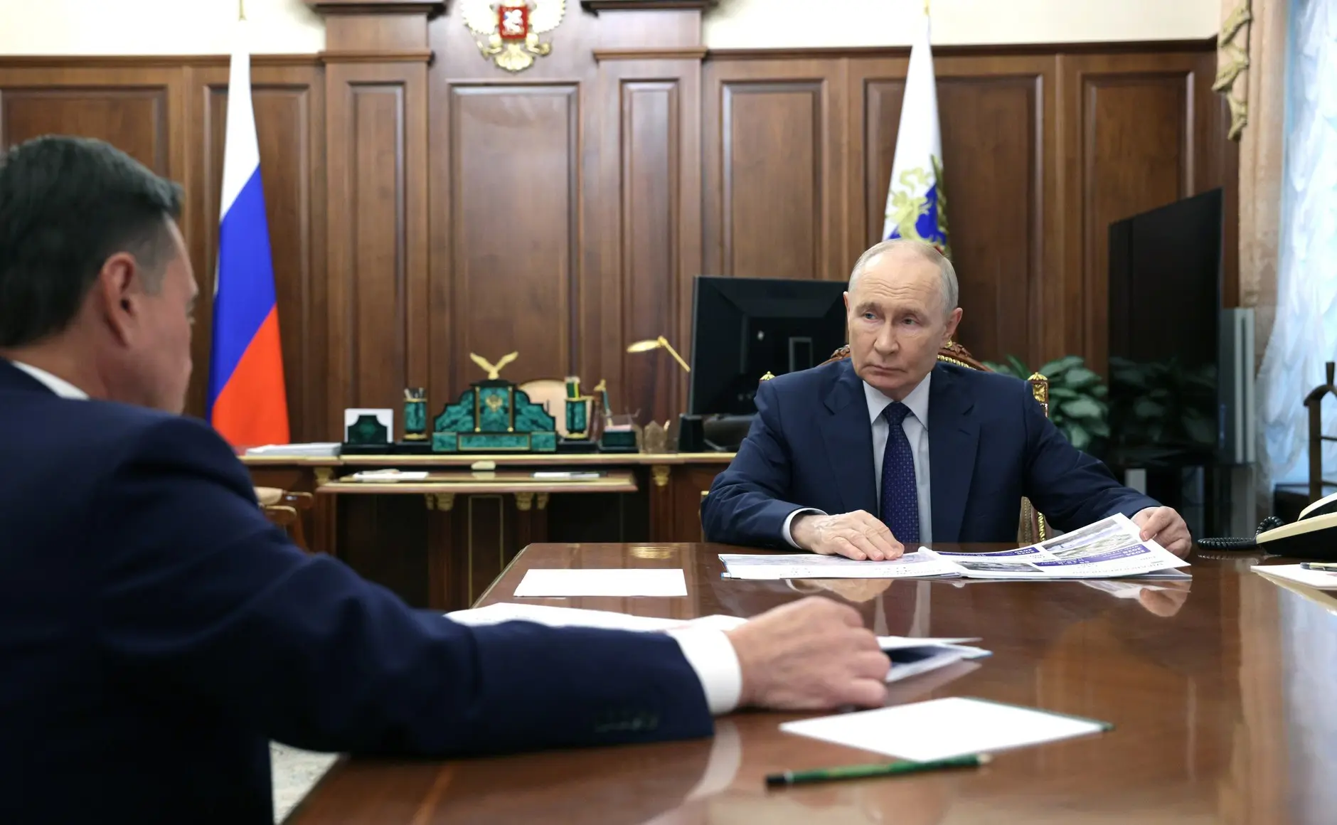 Путин попросил губернатора  Воробьева усилить амбулаторное лечение в регионе из-за высо...