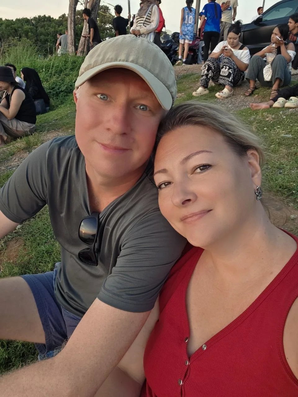 А вечером мы поехали смотреть на закат ❤️