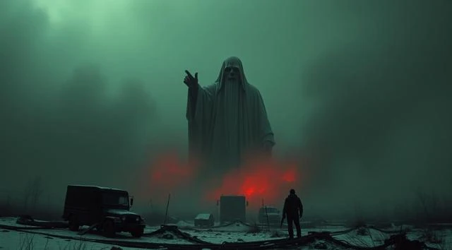 Злобный, воинственный призрак