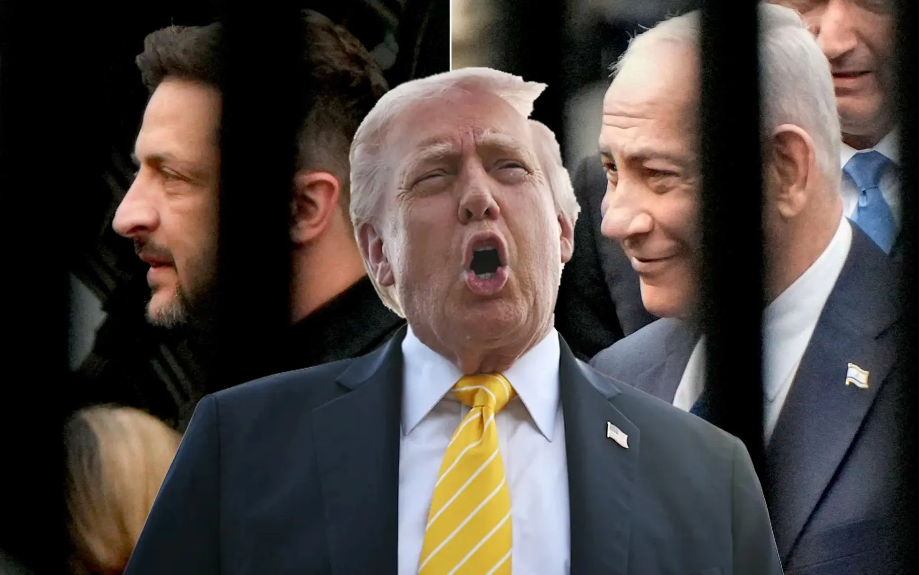 Трамп—Нетаньяху, Трамп—Зеленский.
Оба приехали тащить США в свою войну. Трампу и сопротивляться было