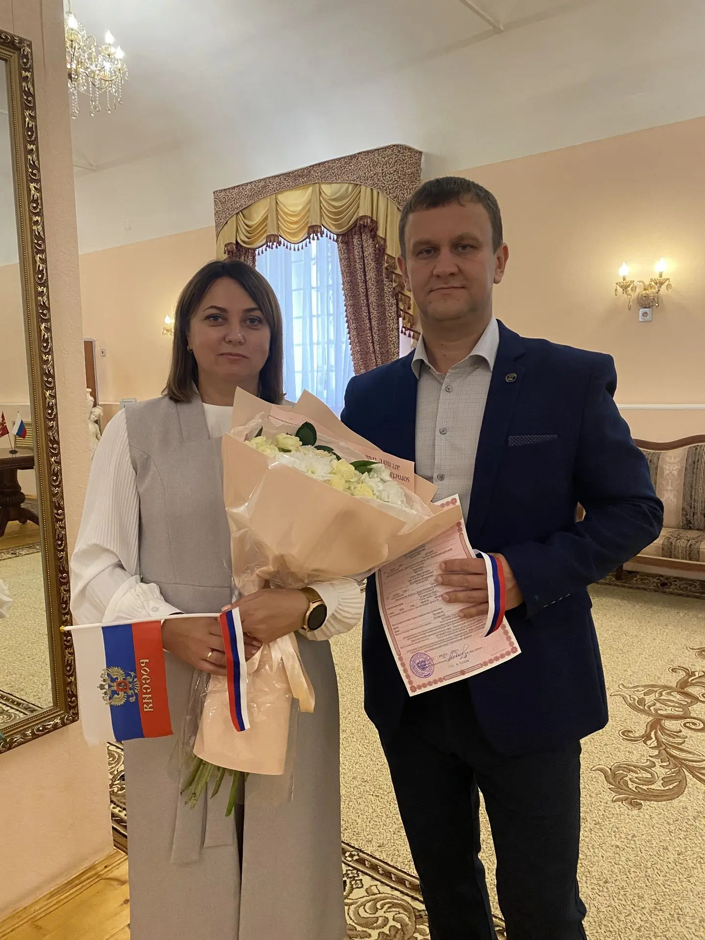 🌸Отдел ЗАГС Дорогобужского муниципального округа провели торжества, посвященные праздн...