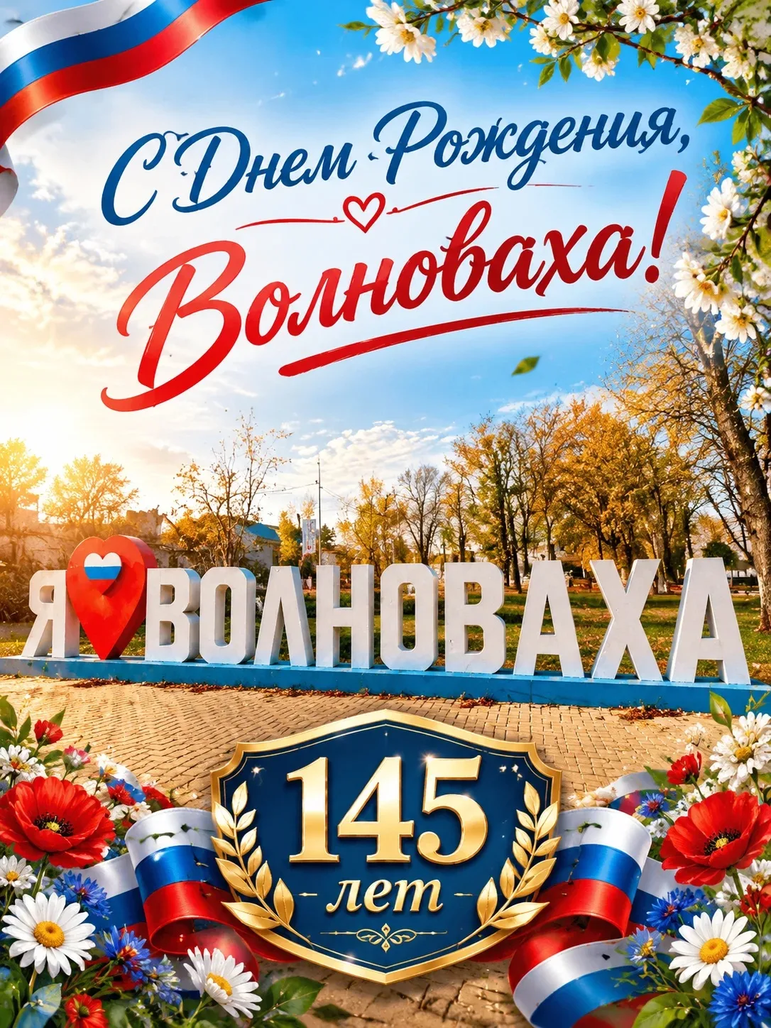 Дорогие волновахцы, уважаемые жители и гости города!🫂
