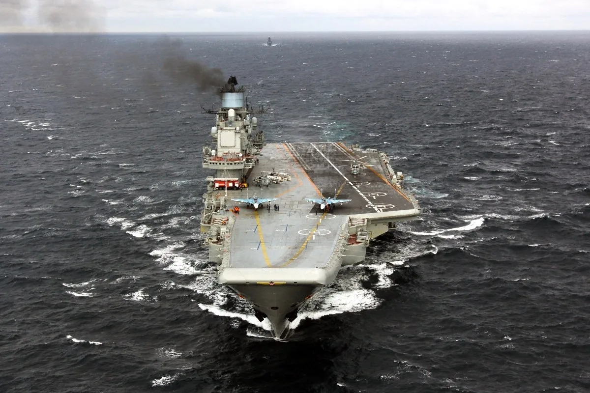 🇷🇺⚓ Исторический поход ТАВКР "Адмирал флота Советского Союза Кузнецов" и кораблей охр...