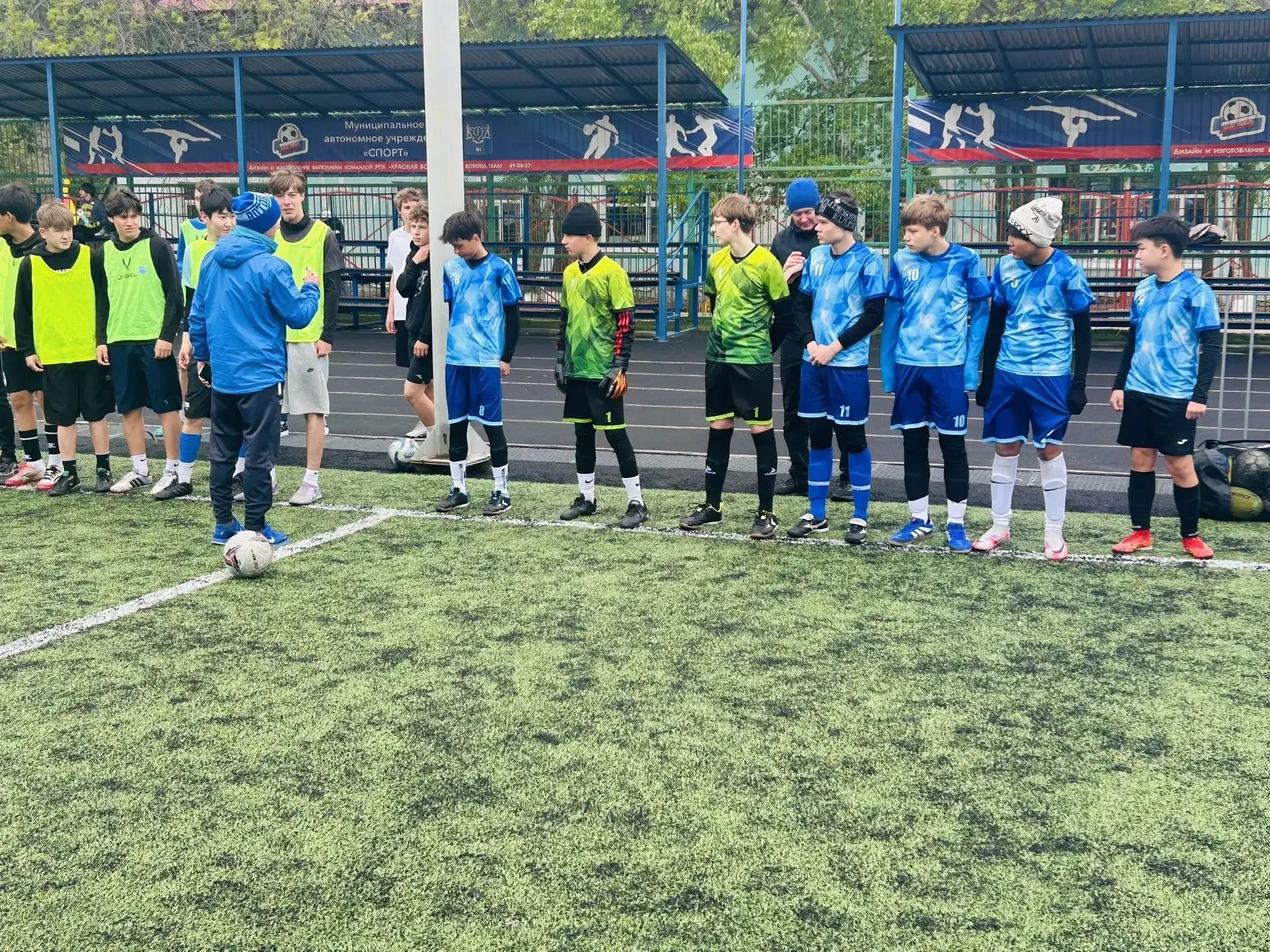 Завершился очередной муниципальный этап турнира «Кожаный мяч» ⚽️, место проведения — открытая спорти