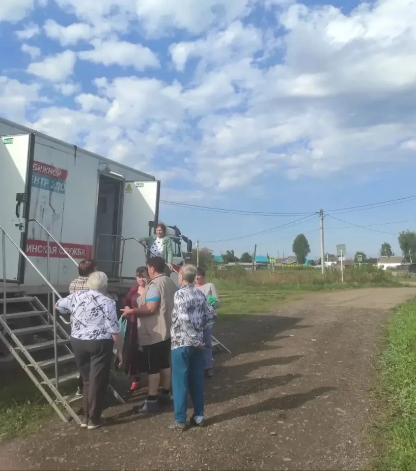 🚑 25.08.2026г. Передвижной медицинский комплекс работал на территории Сарапульского ра...