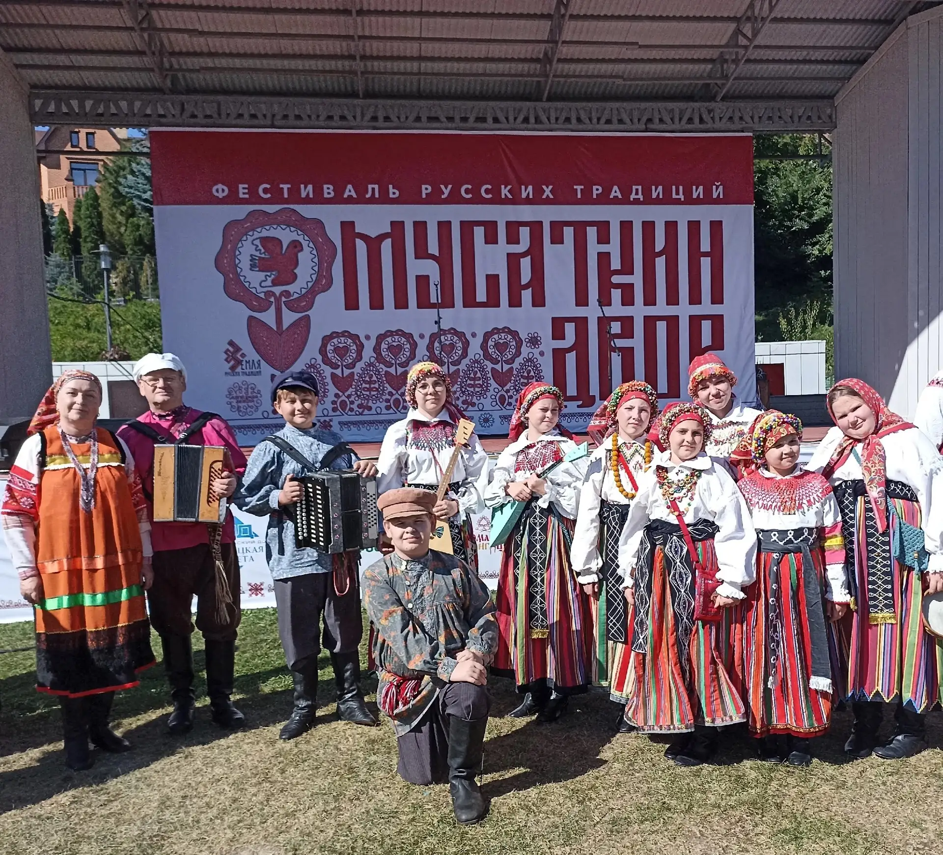 12-13 сентября в городе Липецке прошёл фестиваль русских традиций "Мусаткин двор".