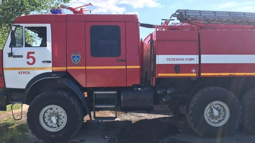 В Курске на улице 2-я Рабочая горел автомобиль
