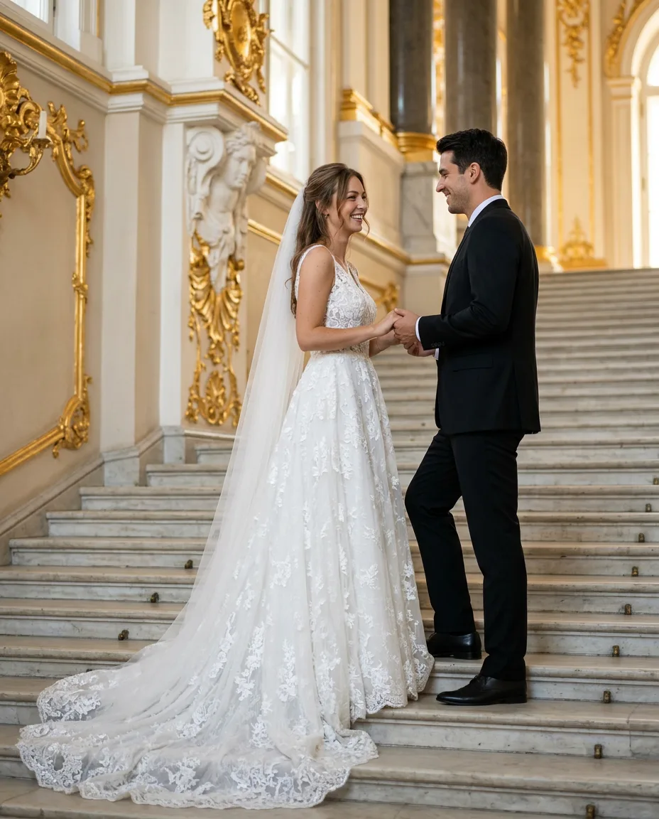 💍 Магия свадебного дня: Станьте невестой в один клик!  В «Умной Фотостудии» появилась новая функция 