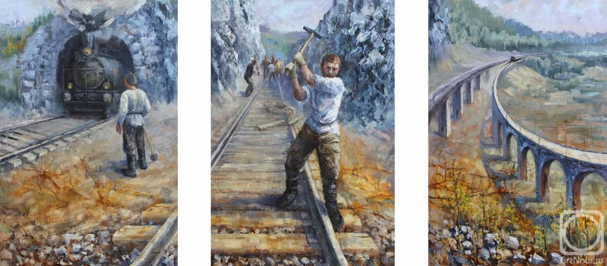 Друзья, плодотворной недели!   «Через расстояния» (триптих) Автор: художник Екатерина Тютина-Зайкова