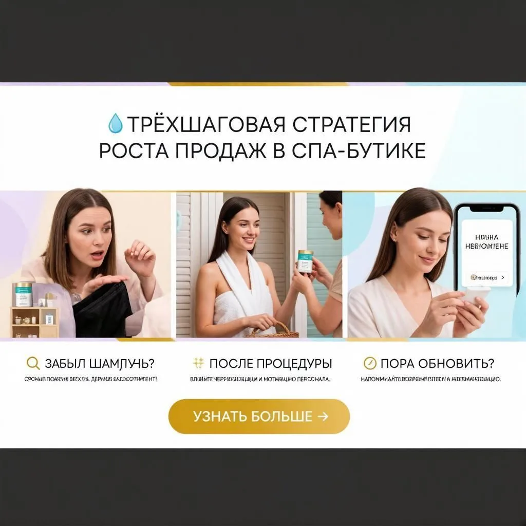 Три главных мотива покупки в бутике при СПА фитнес-клуба