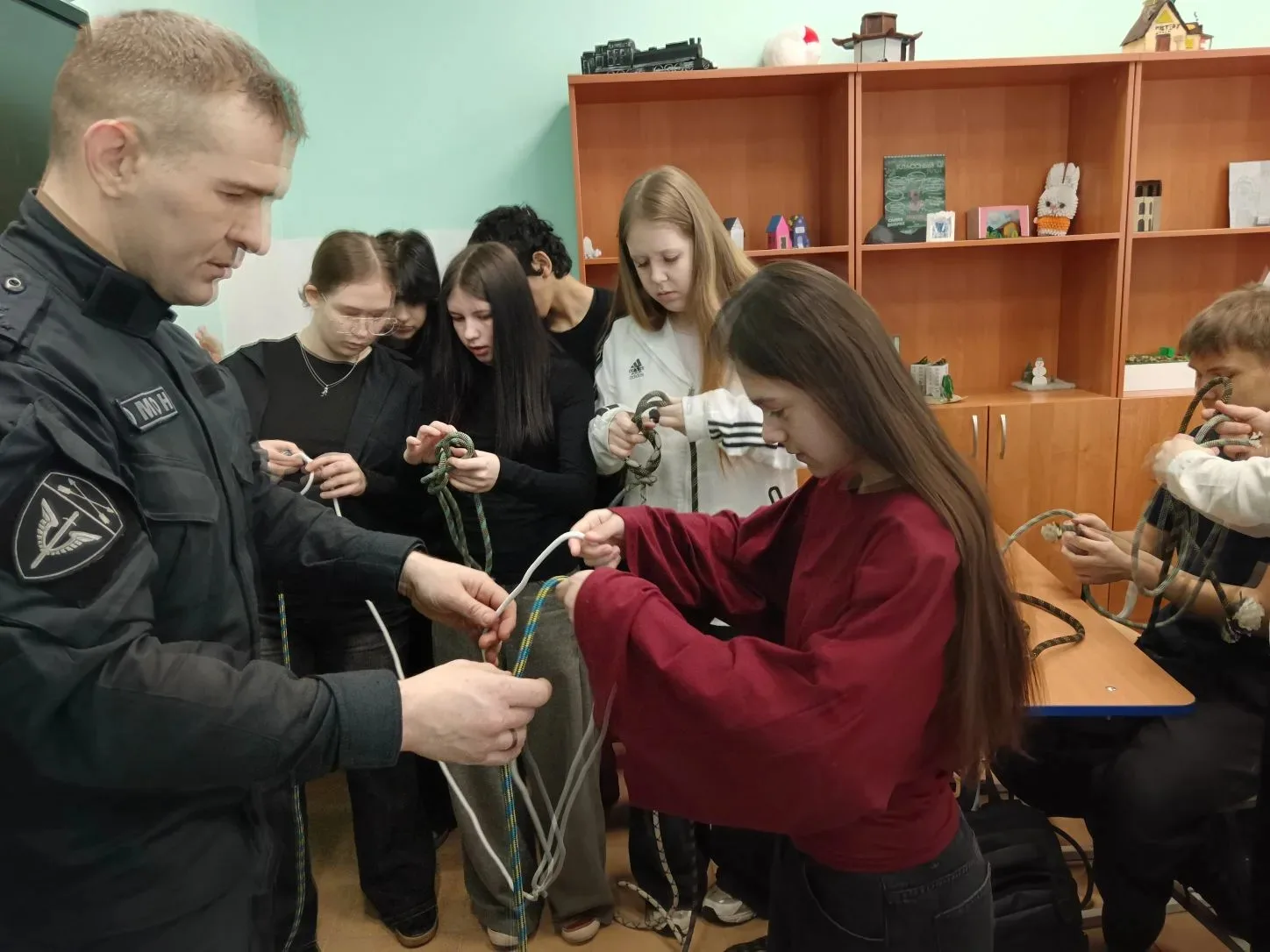 🧗‍♂️ Покоряя новые высоты!  В рамках внеурочной деятельности для учеников параллели 8-х классов прош