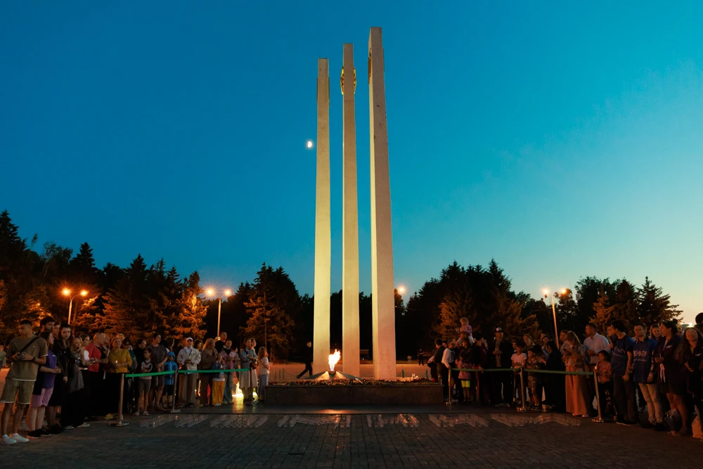 22 июня 2026 года на мемориальном комплексе «Землякам-комсомольчанам, павшим в боях за Родину» состо