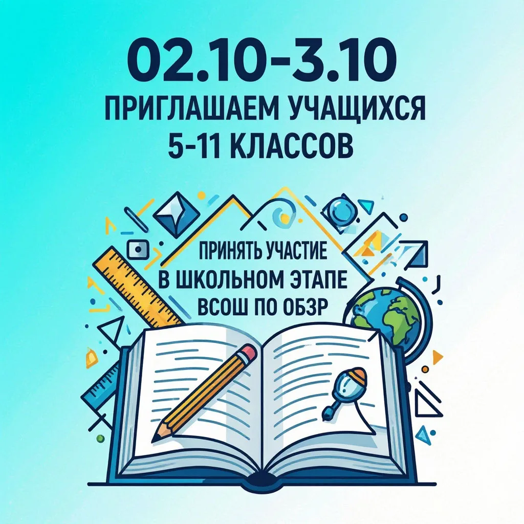 👩‍🎓 А ты принимаешь участие в школьном этапе Всероссийской олимпиады школьников?