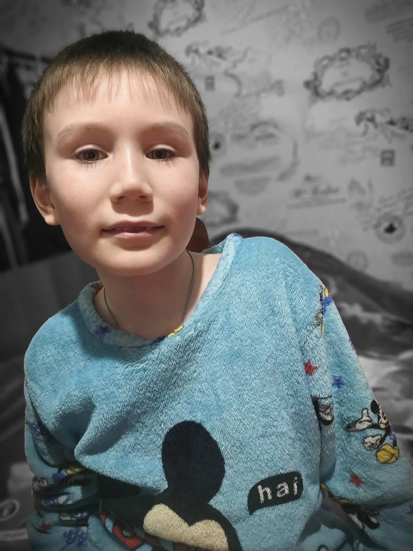 Селфи в новогодней пижаме от Довыденко Никиты, ученика 3а класса🤩