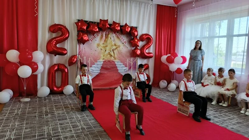«Звёздный выпуск»: в детском саду погасли маленькие звёздочки, чтобы зажечься в мире знаний! 🎁🔔 В  д