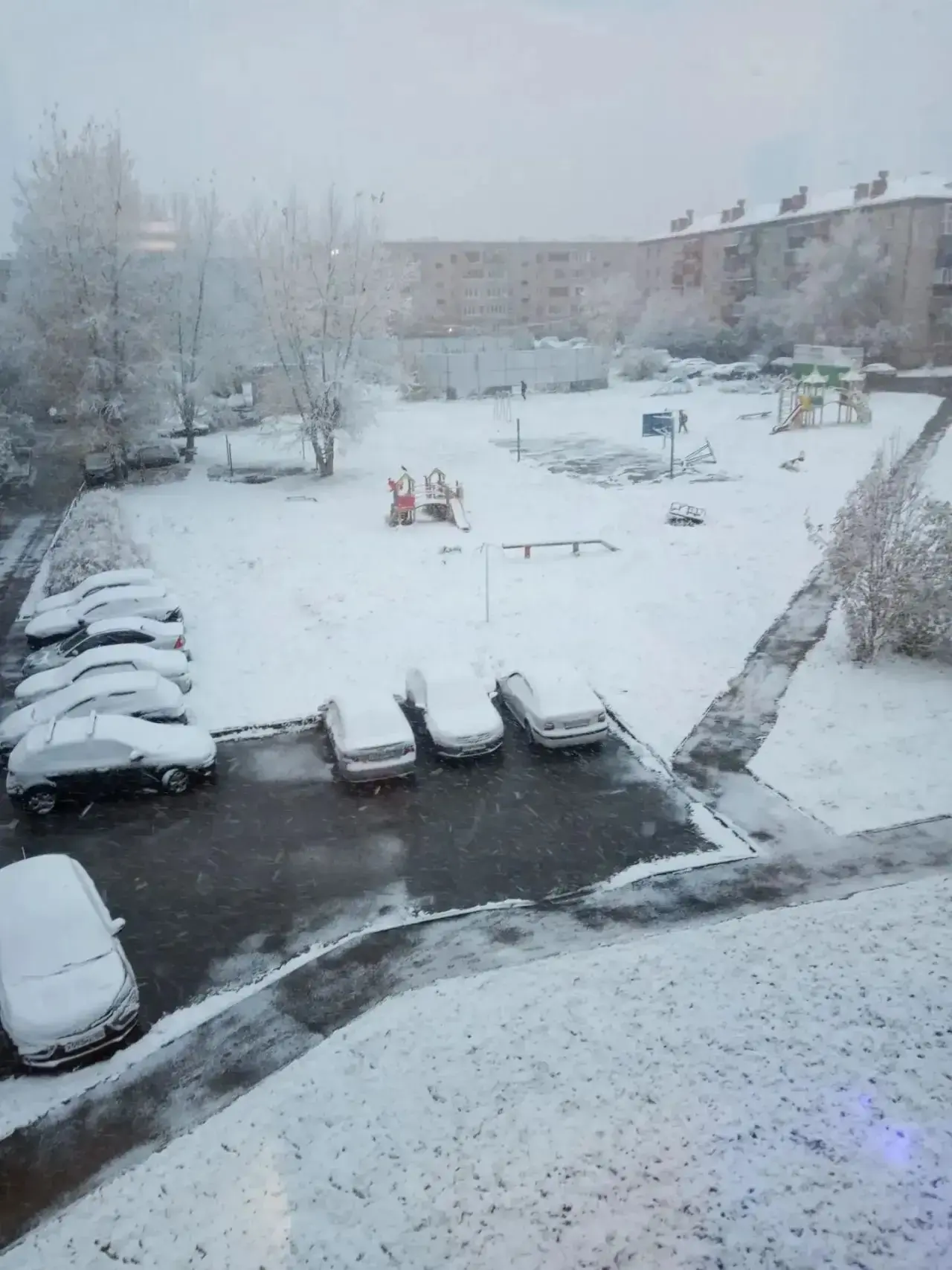 Белоретта ҡар яуған, Иҫәнғолда ла. Ә һеҙҙә?