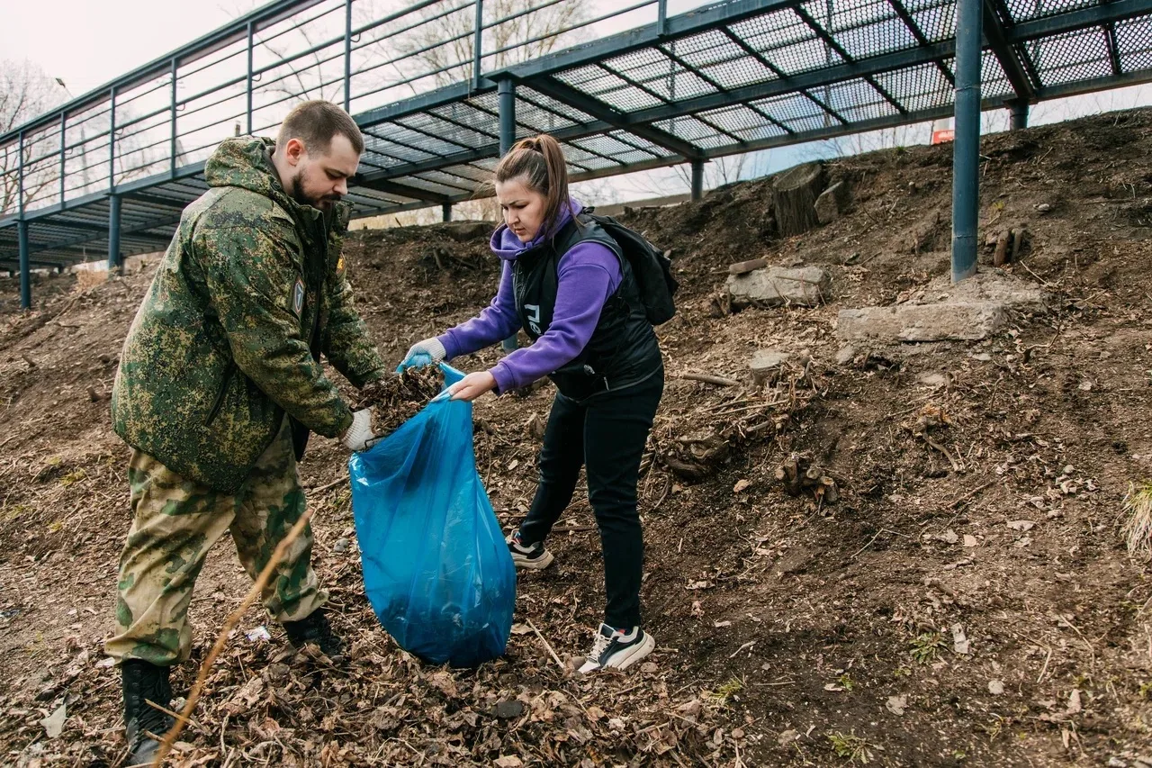 Весна — время субботников!  🌍 18 апреля стартует Всероссийская неделя субботников «Мы за чистоту» от