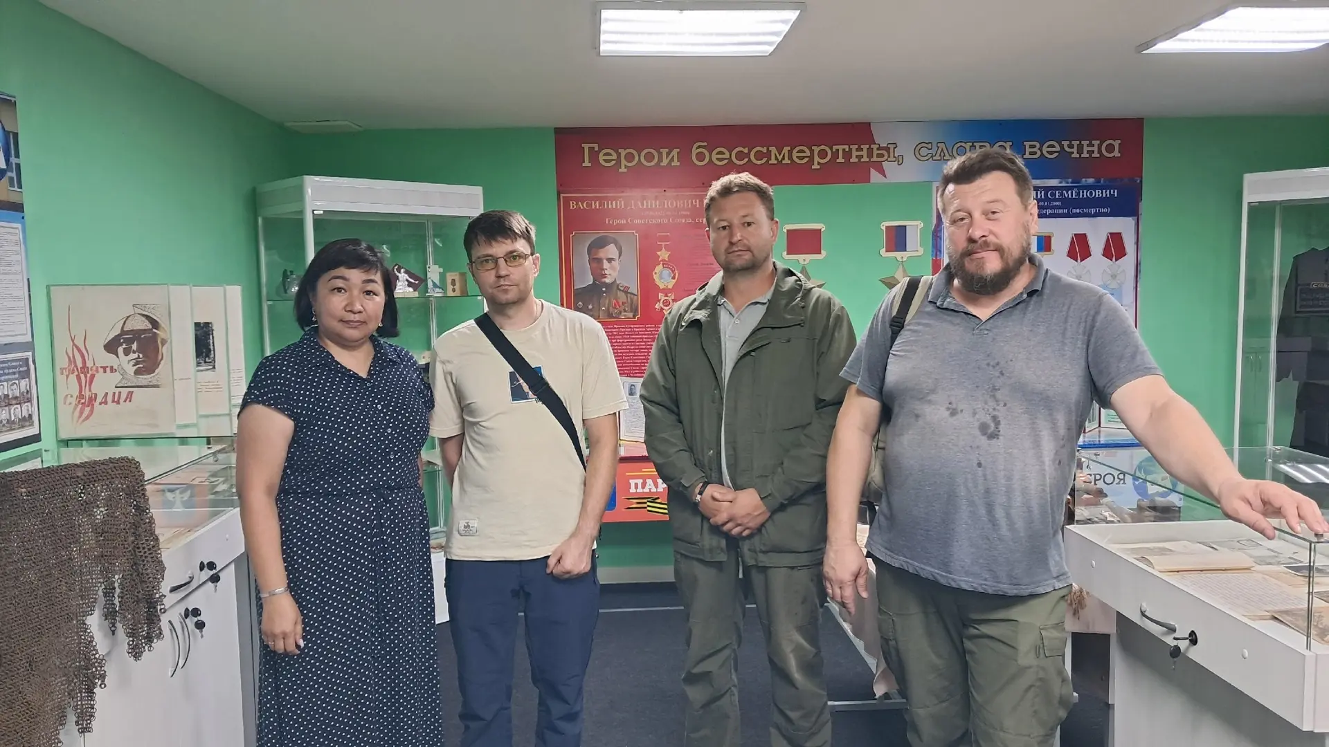 💥Школьный музей посетили сотрудники Института истории РАН (Уфа) в рамках научного прое...