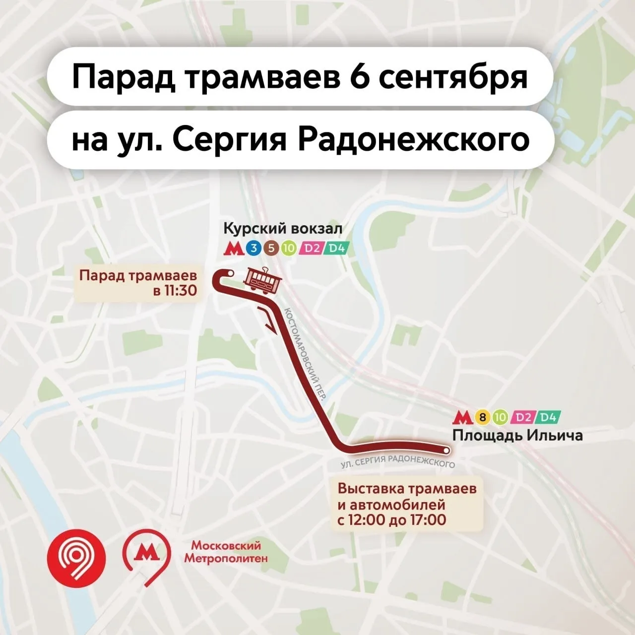 🚃 Парад исторического транспорта — сегодня!