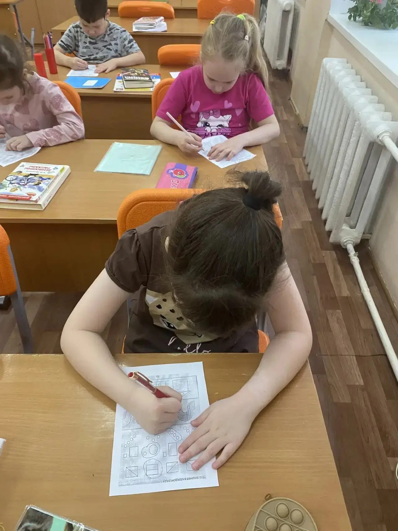 На этой неделе в школе будущих первоклассников «Скоро мы ученики» ребята: