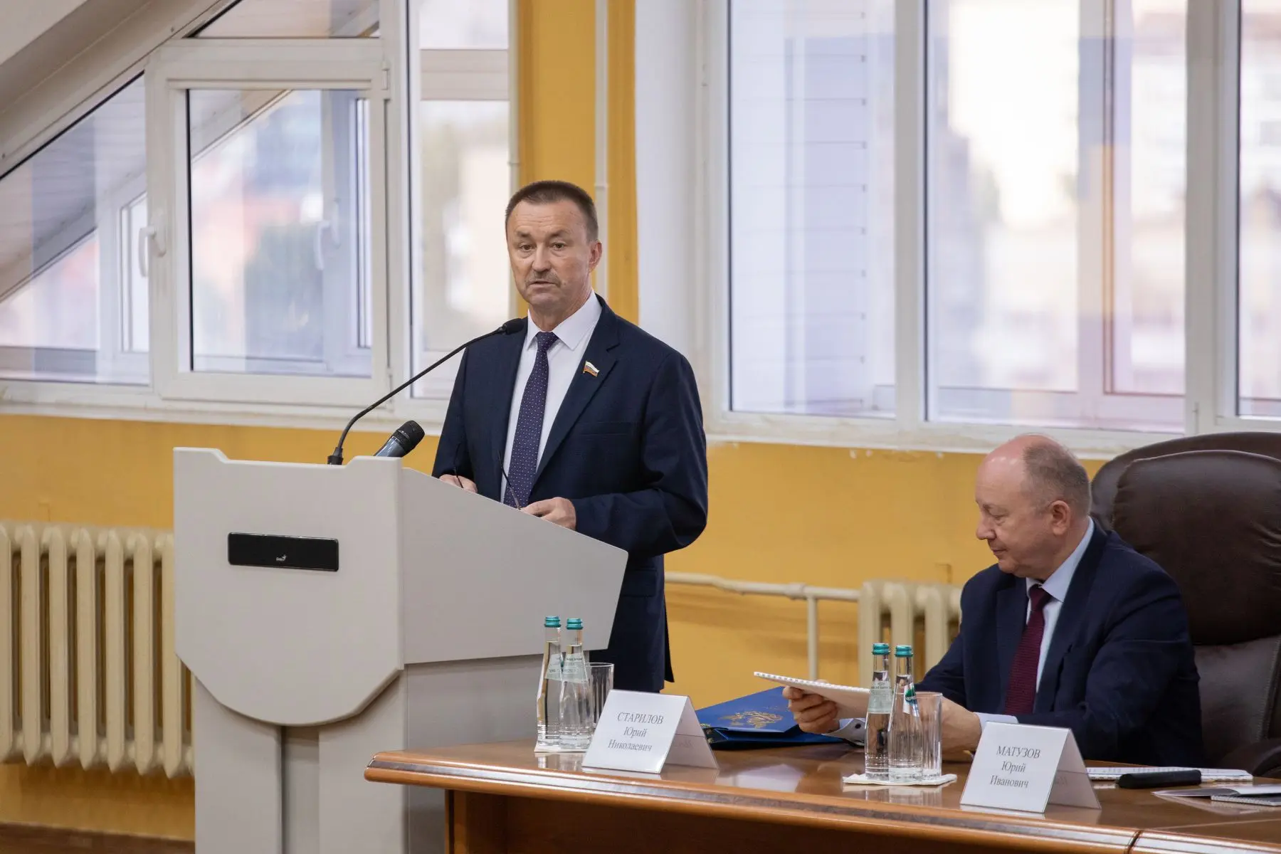 Юрий Матузов встретился со студентами Воронежского университета
