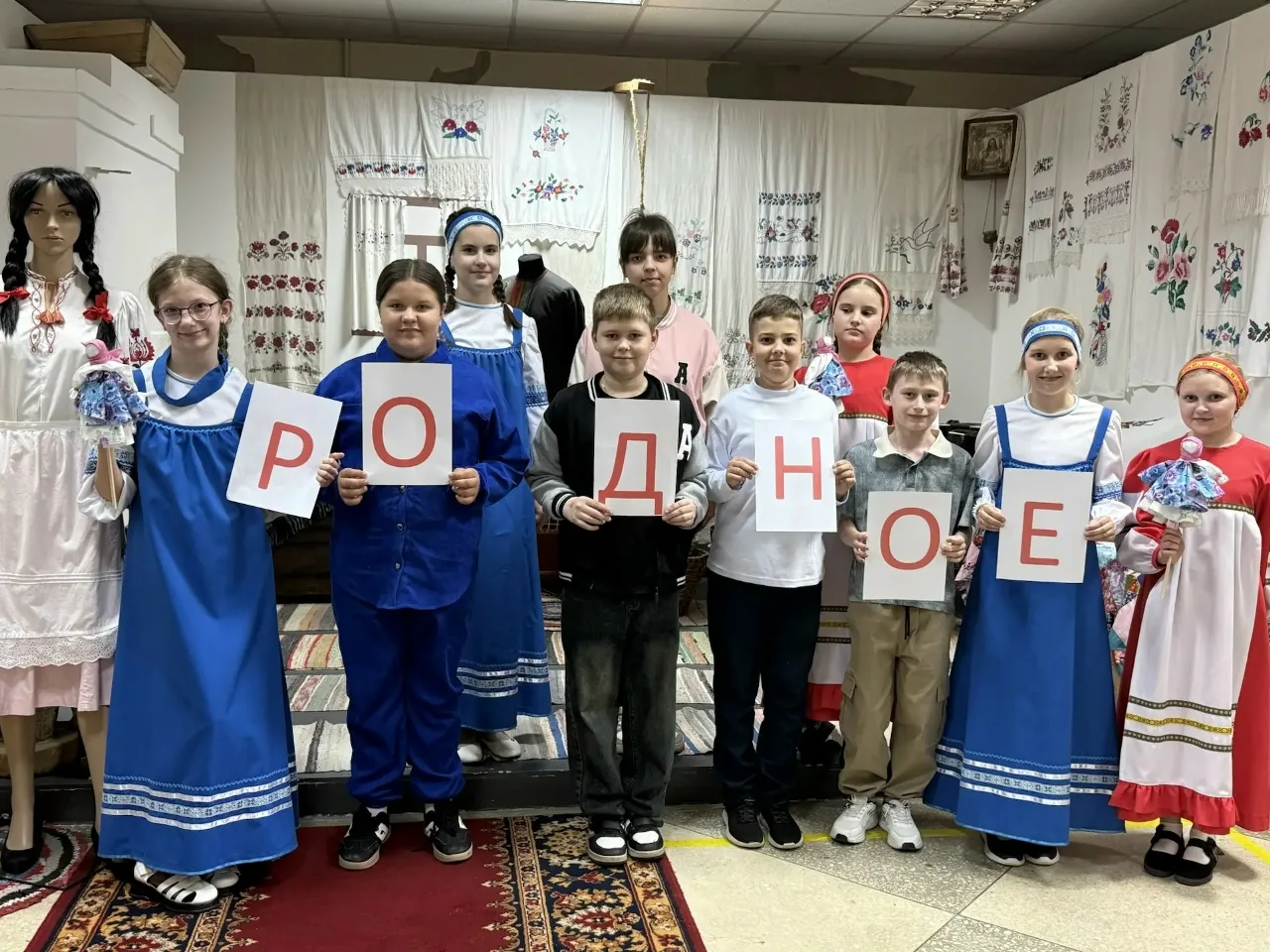 Учащиеся класса фольклора и вокала детской школы искусств прияли участие в мероприятии,...
