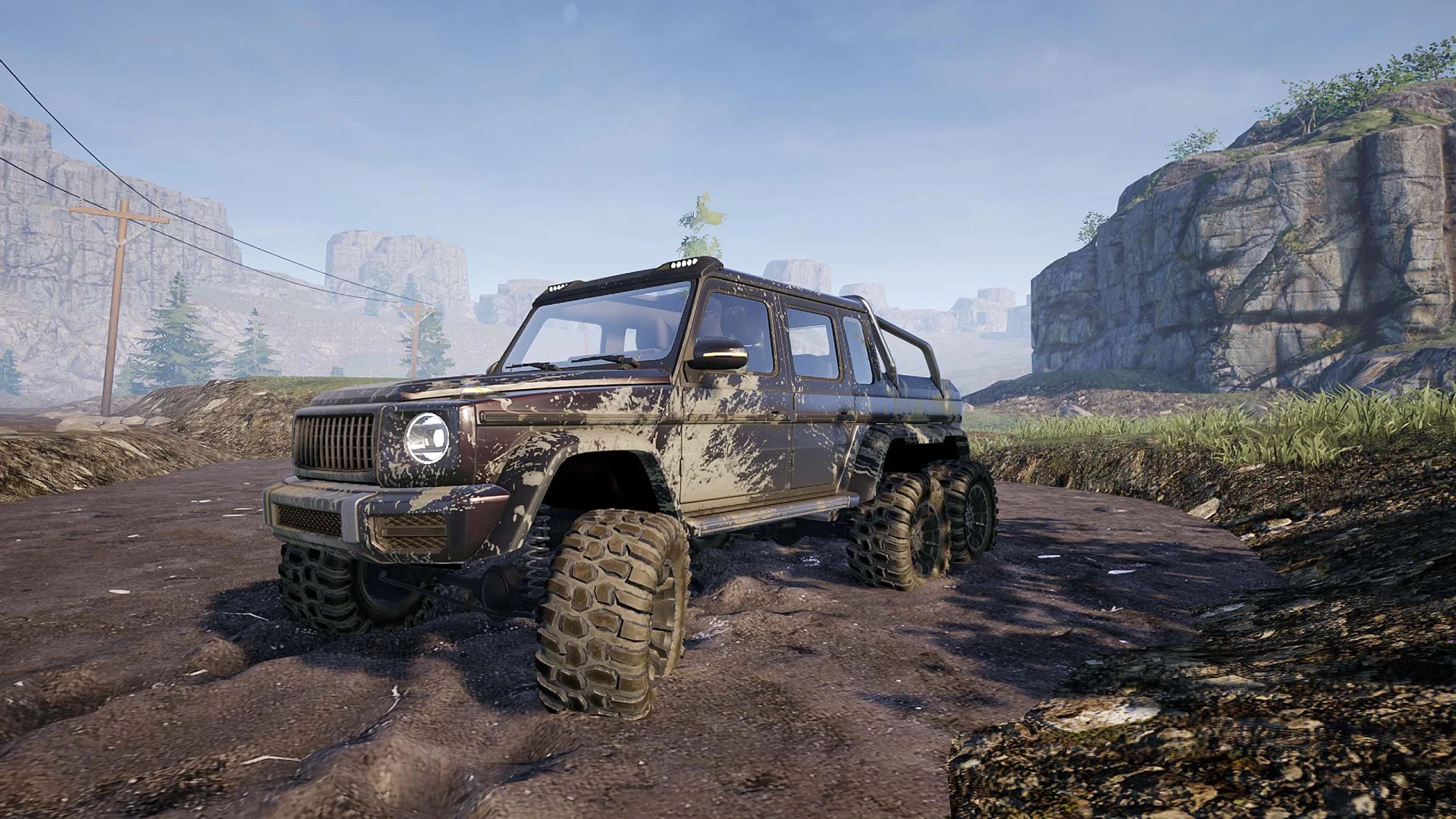 ✦ Off Road — гоночный симулятор для любителей джипов, пикапов и экстремальных маршрутов по грязи. Ре