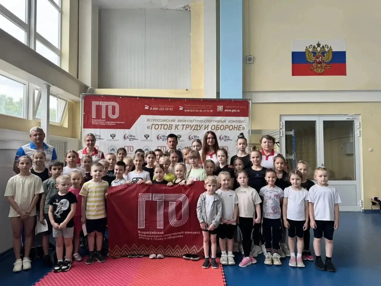 Юные спортсмены выполнили нормативы ГТО