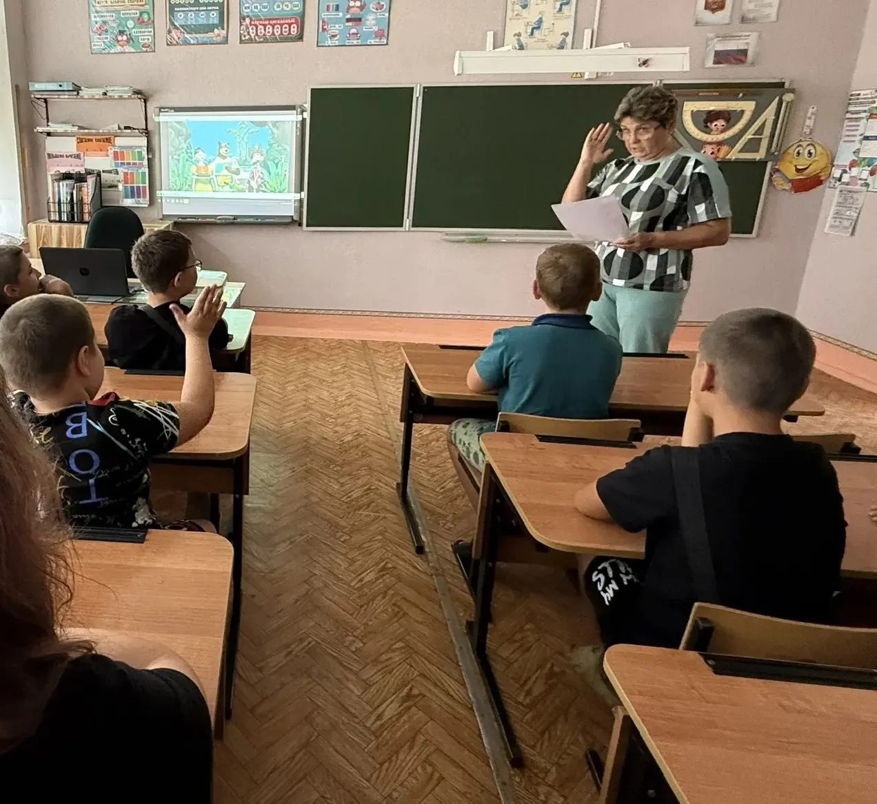 Для учащихся филиала «Радченская СОШ» - «Варваровская ООШ» была проведена викторина «Му...