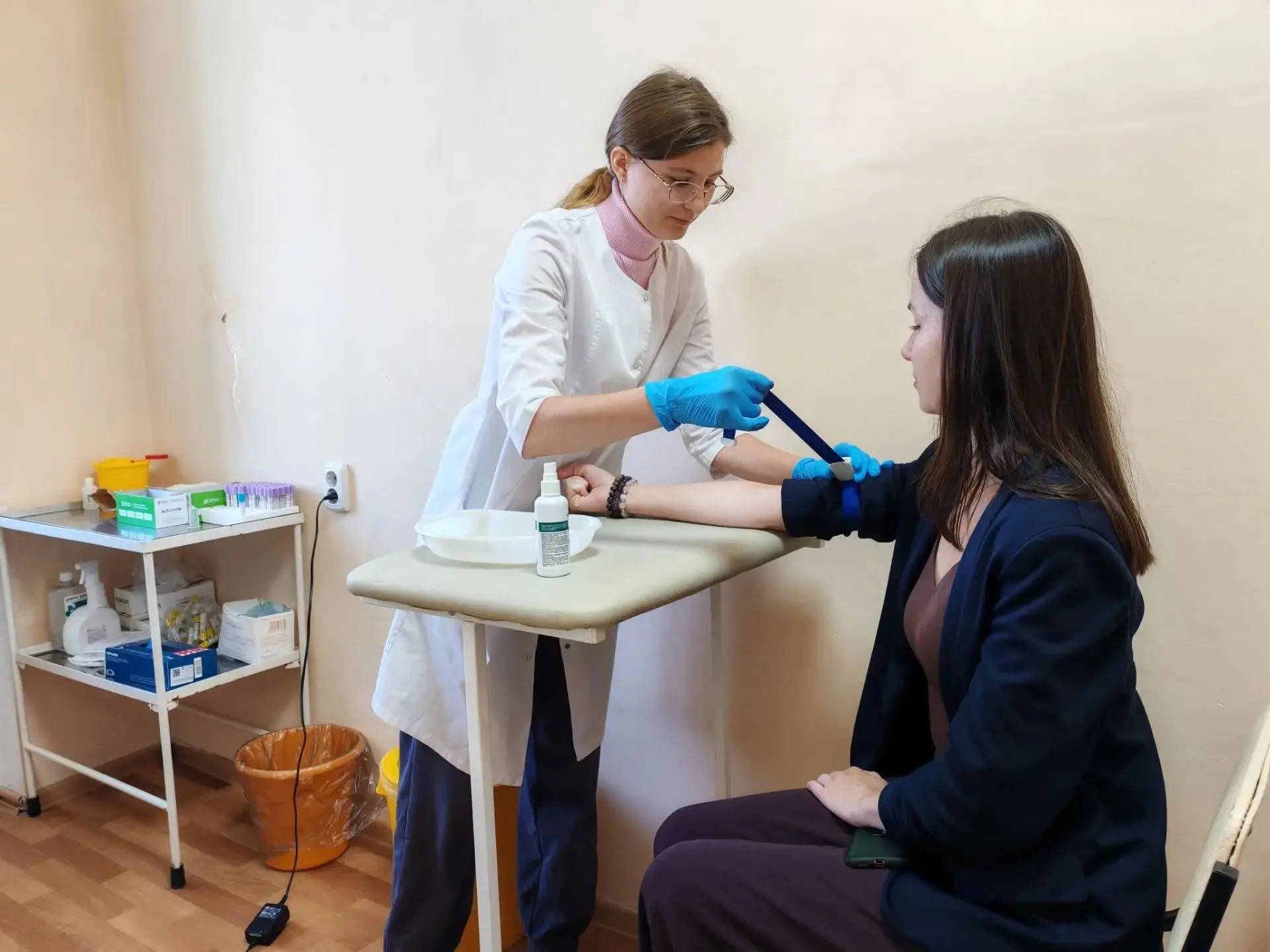 Своё здоровье проверили коллективы МУ "Олимп" и Управления физической культуры и спорта...
