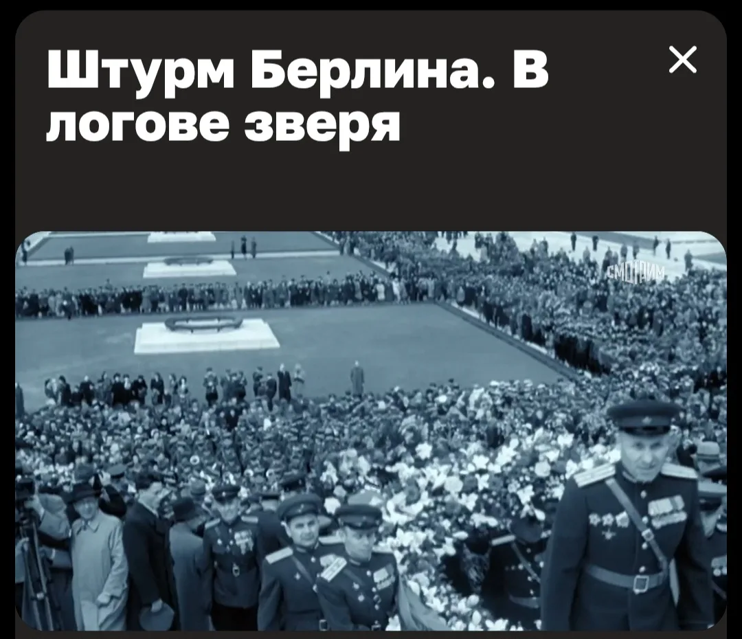 Учащиеся 9 класса посмотрели документальный фильм "Взятие Берлина. В логове врага"