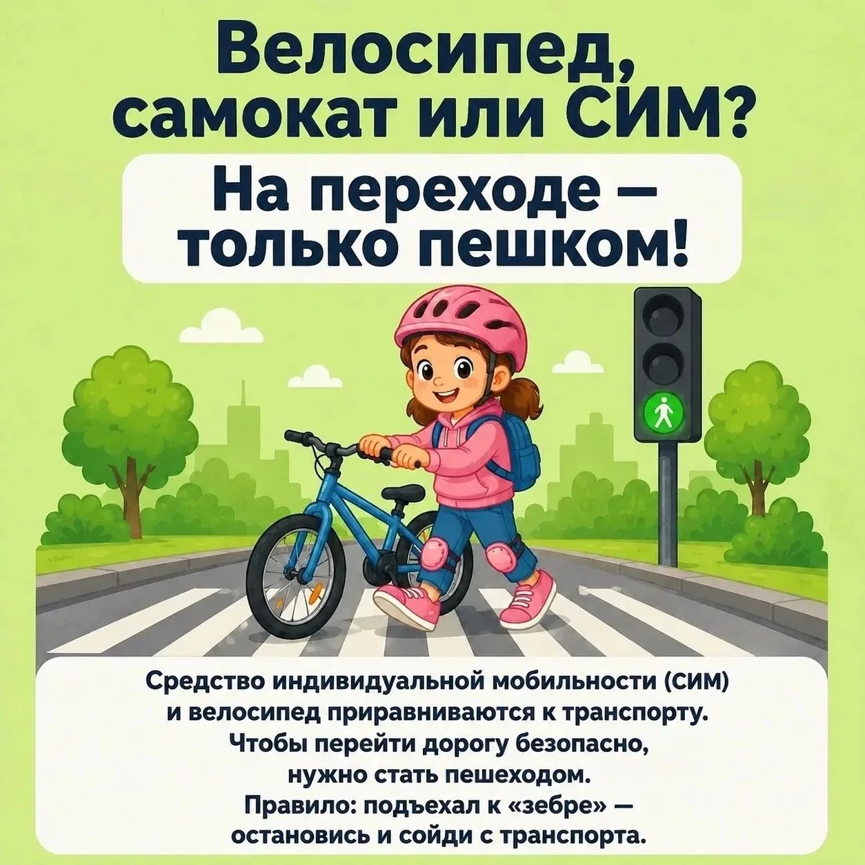Внимание, родители и юные участники движения! 🚲

Наступило прекрасное время для велопрогулок на сам