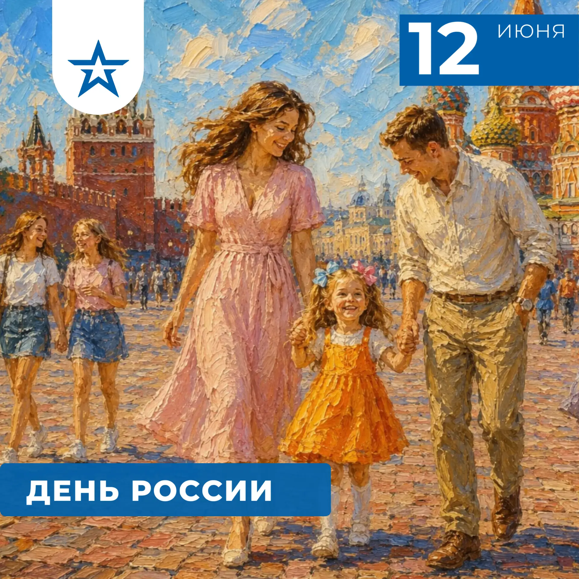 🇷🇺 С Днём России — праздником национального единства, гордости за нашу великую страну и уважения к