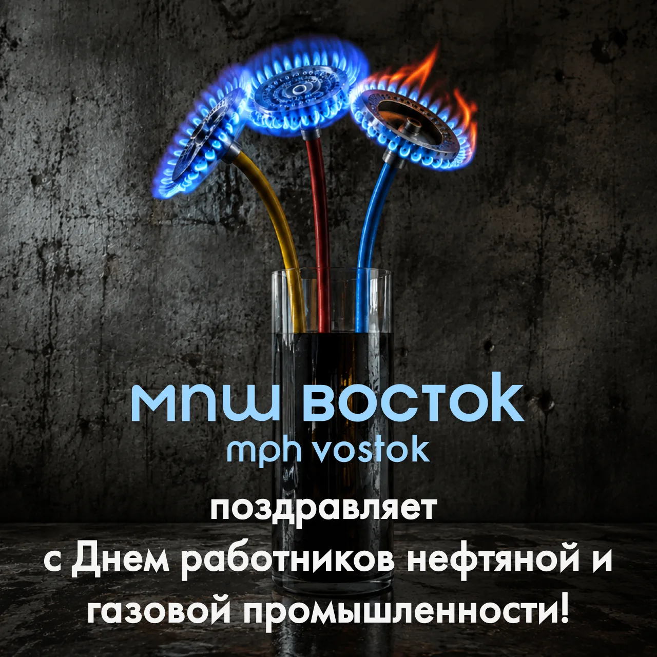 С Днём работников нефтяной и газовой промышленности!🖤