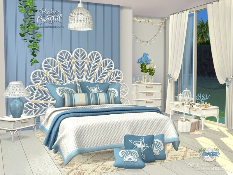 🌸 Спальня Boho Coastal 🌸