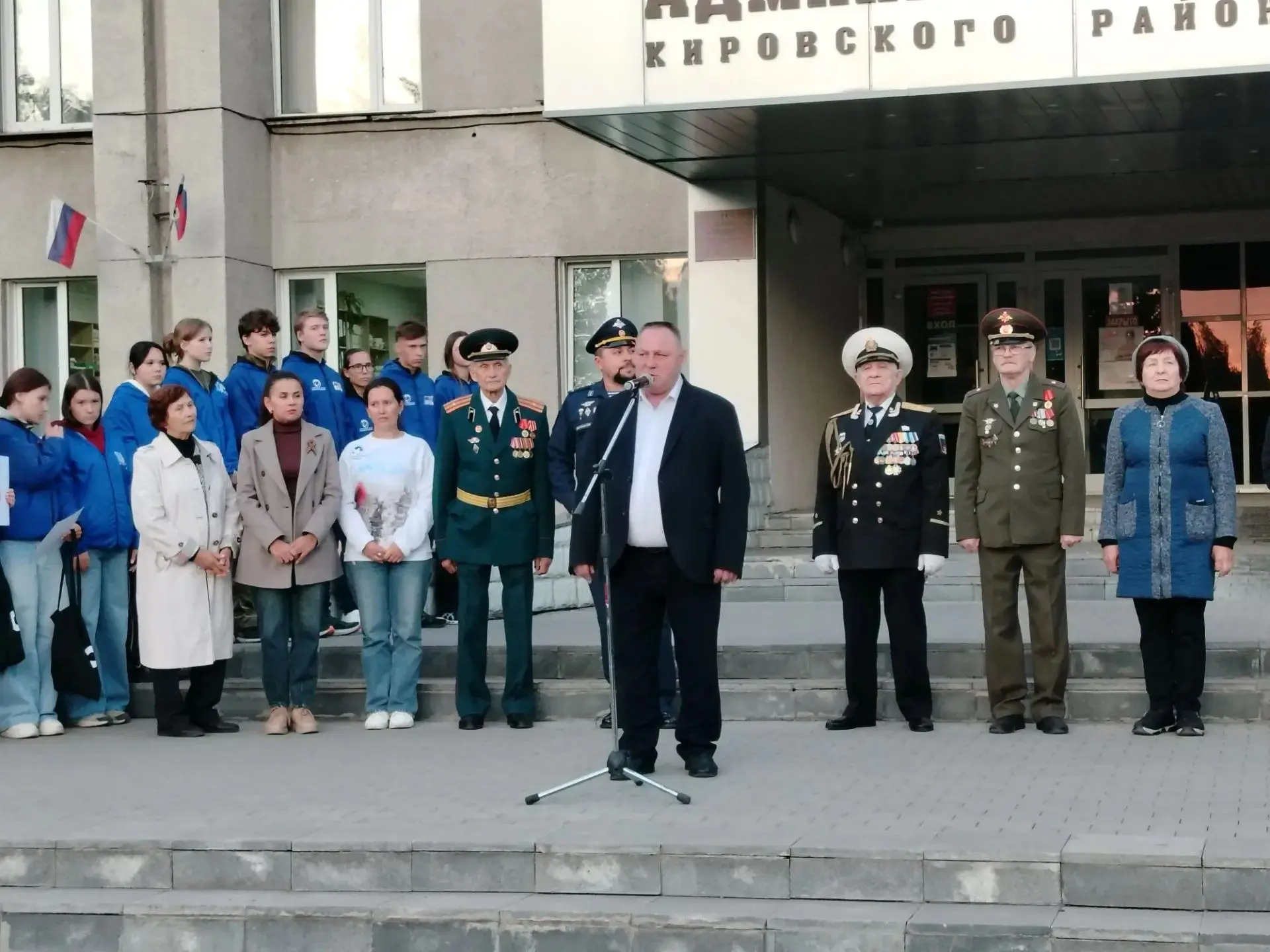 Акция «Огненный рисунок войны»