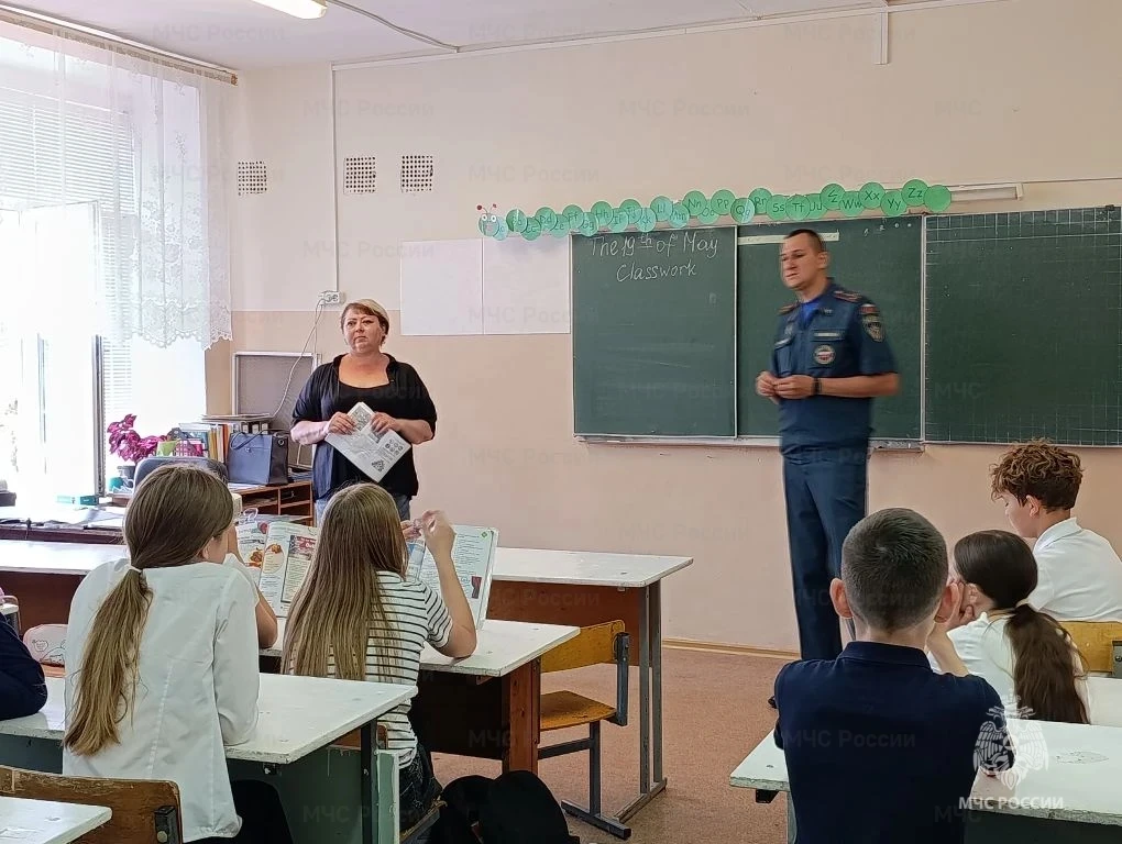 В Похвистнево детям перед каникулами напомнили о безопасности  В школе № 7 города Похвистнево прошел