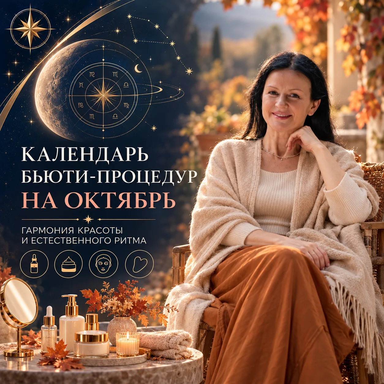 ✦ ОКТЯБРЬ — ВРЕМЯ БЕРЕЖНОЙ КРАСОТЫ И ВОССТАНОВЛЕНИЯ ✦